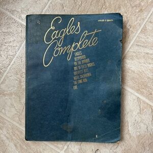 Vintage RARE 1972 Eagles Complete Song Book